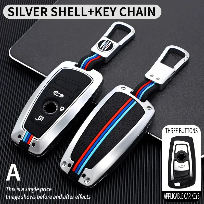 For Car Key Case Cover Key Bag For Bmw F20 F30 G20 f31 F34 F10 G30 F11 X3 F25 X4 I3 M3 M4 1 3 5 Series Accessories Car-Styling