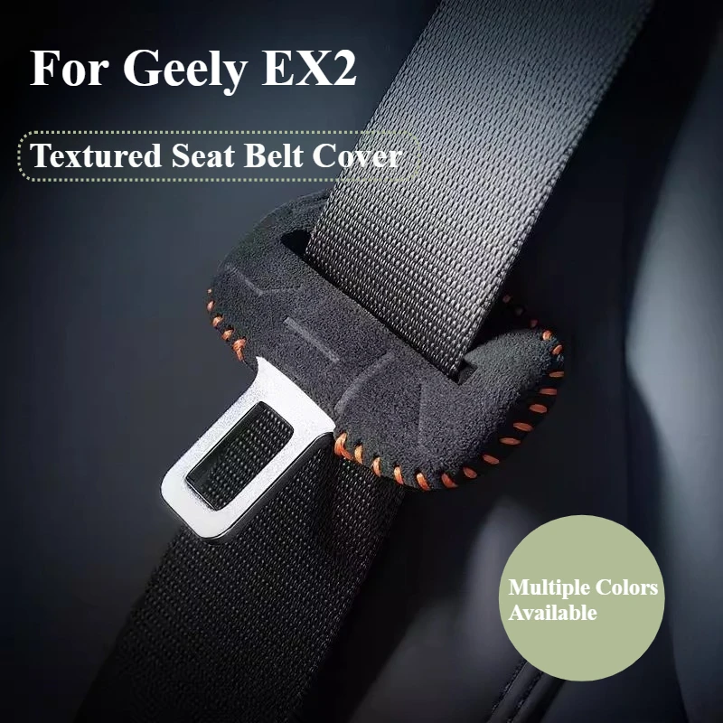 

For Geely EX2 Proton eMas 5 Textured Seat Belt Cover Comfortable Car Seat Belt Pad Multiple Colors