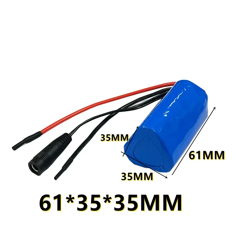 New 3S1P Protection Board 12V 9.8Ah Battery Pack 12V 9800mAh 18650 Lithium-ion DC 12.6V Super Rechargeable Battery+charger