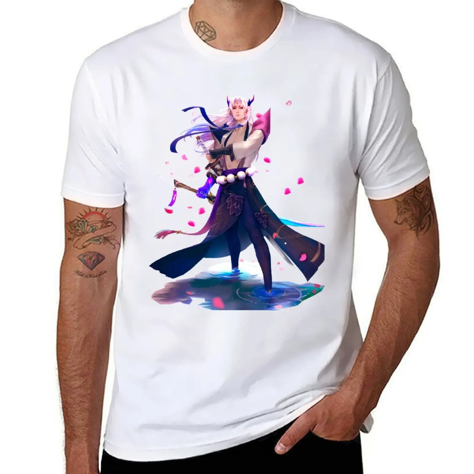 

Yone T-Shirt man t shirt heavy cotton anime t shirts oversize man t shirt luxury T-Shirt