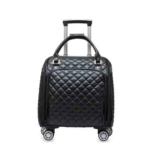 20 inch Luggage Suitcase Leopard print Women Spinner suitcase Cabin women Rolling Luggage Travel Rolling luggage bag with Wheels