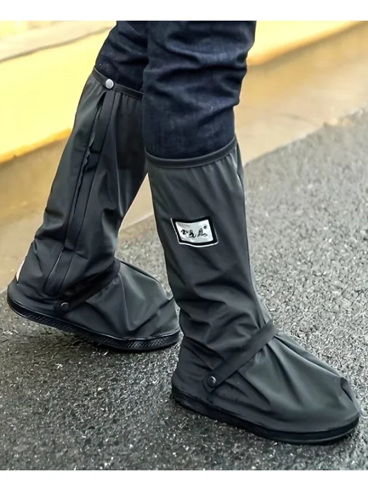 AliExpress New 1Pair Motorcycle Scooter Dirt Bike Rain Shoes Cover Non-Slip Boot Covers Unisex Bicycle Shoes Protectors For Rainy Snowy Day