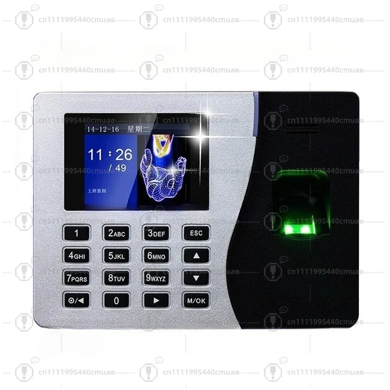 ZK biometric attendance system TCP/IP K14 employee fingerprint clock machine