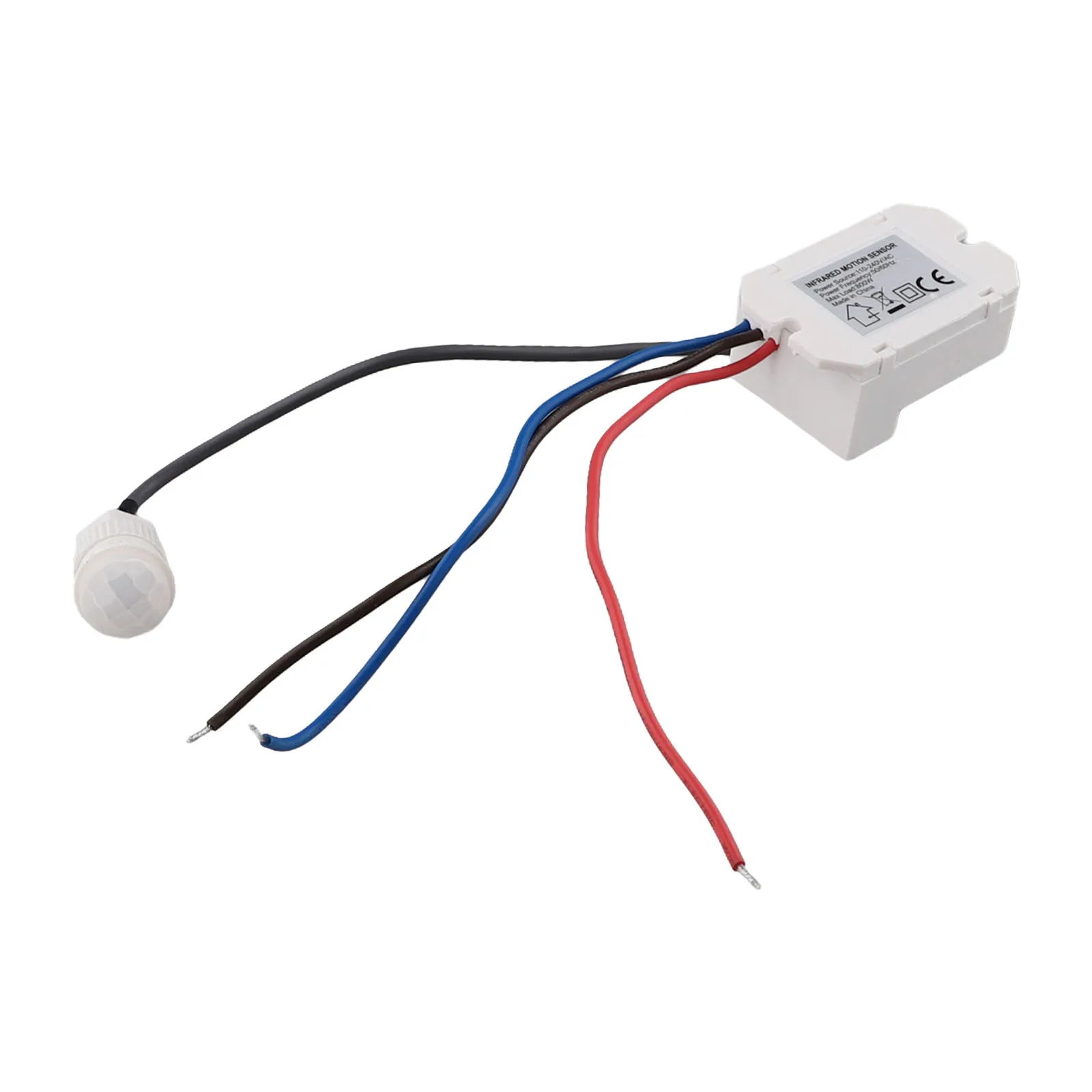 

Light Switch PIR Sensor Detector Mini Recessed Motion Occupancy Rest Dips 6m 800W Ceiling 220-240V/AC 360° Home