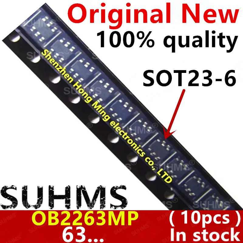 (10piece)100% New OB2263MP OB2263 2263 63... SOT23-6 Chipset