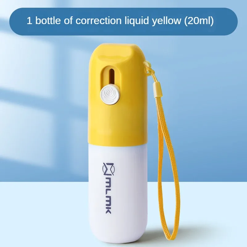 Thermal Paper Correction Fluid with Unboxing Knife Portable Durable Thermal Paper Data Identity Protection School Supplies