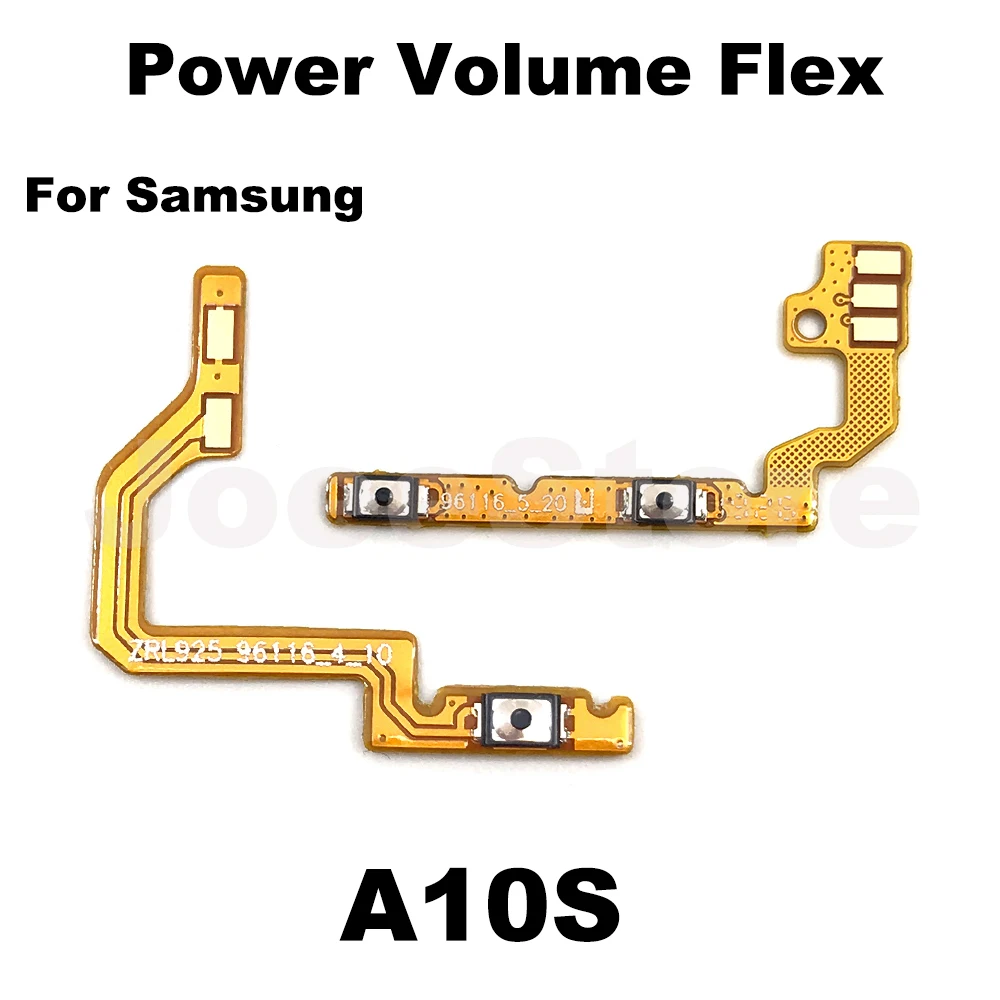 5pcs Power Volume Key Button Flex For Samsung A01 A11 A10S A30S A51 A10 A20 A30 A40 A50 A60 A70 Power On/Off Switch Button Cable