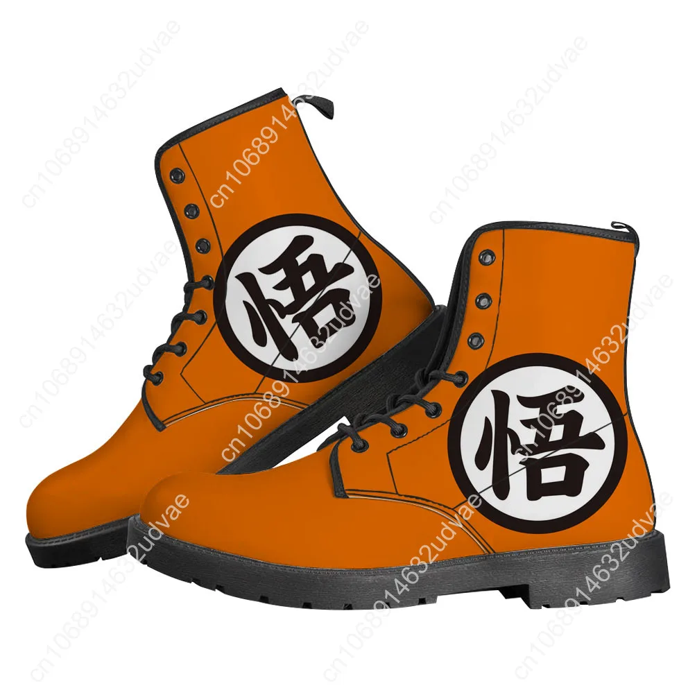 

Hot Dragon Master Goku Logo Boots Mens Womens Teenager Shoes Casual Boot Hot Movie Outdoor High Quality Couple Customize Shoe