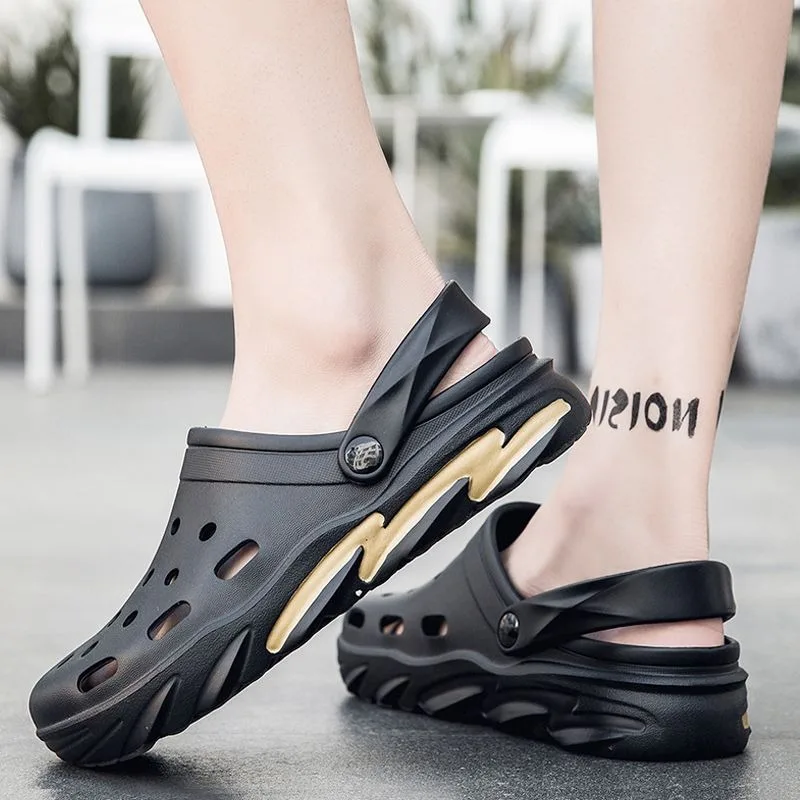 

Men's 2026 New Design EVA Closed-Toe Anti-Slip Odor-Resistant Slippers Outdoor Indoor Home Summer Sandals