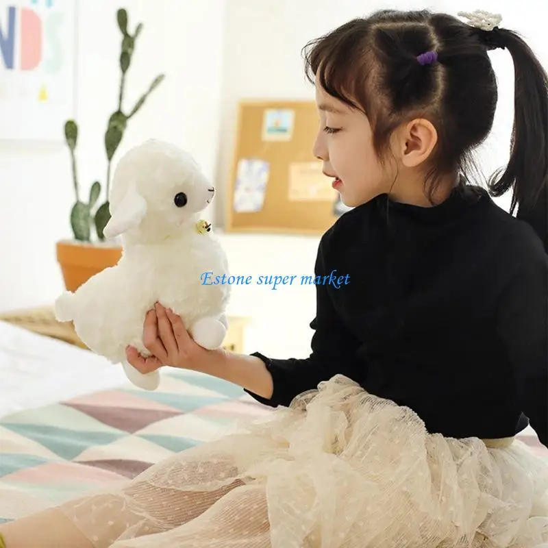 090B Little Sheep for Doll Soft Stuffed&Plush Animals for Doll Simulation Lamb f