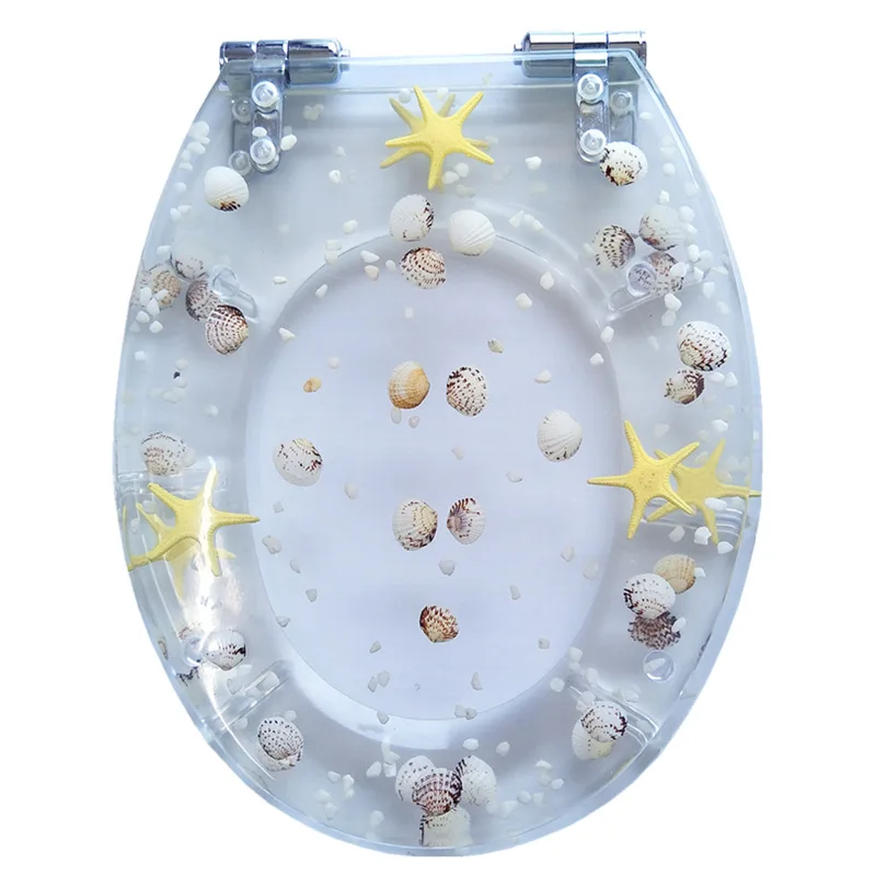 

Resin toilet cover universal thickened toilet cover old-fashioned pumping cover accessories