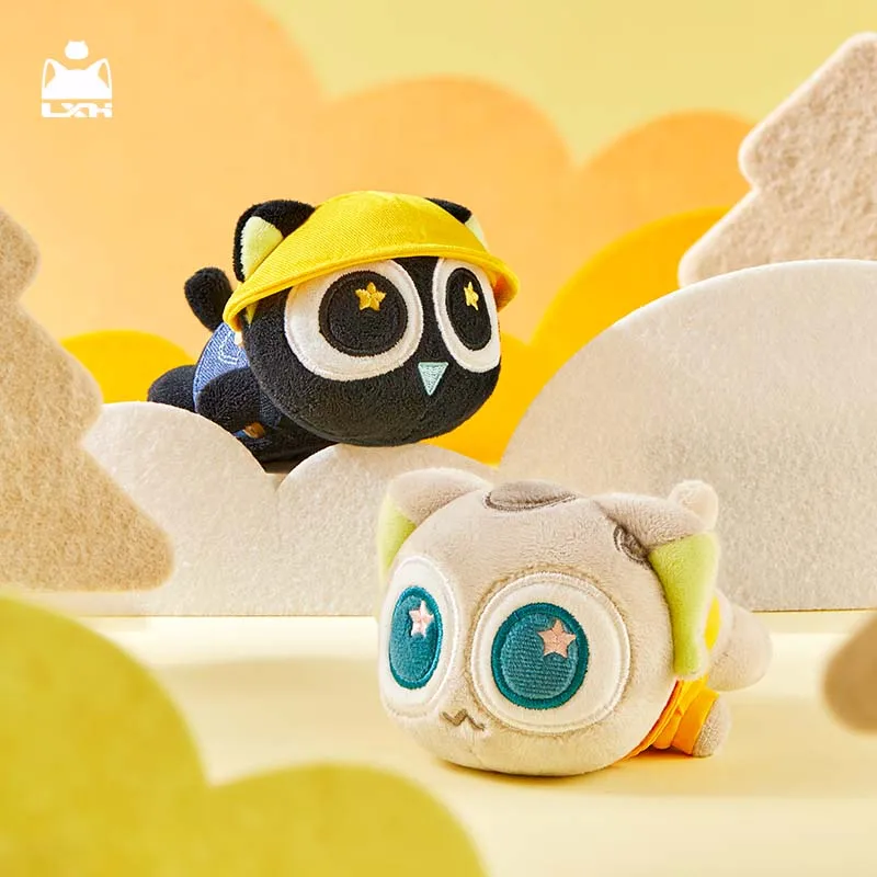 

Little Black Doll Plush Cat Little Black Doll Little Black Cat Doll Cheese Plush Pillow Nap Adult Children'S Gift