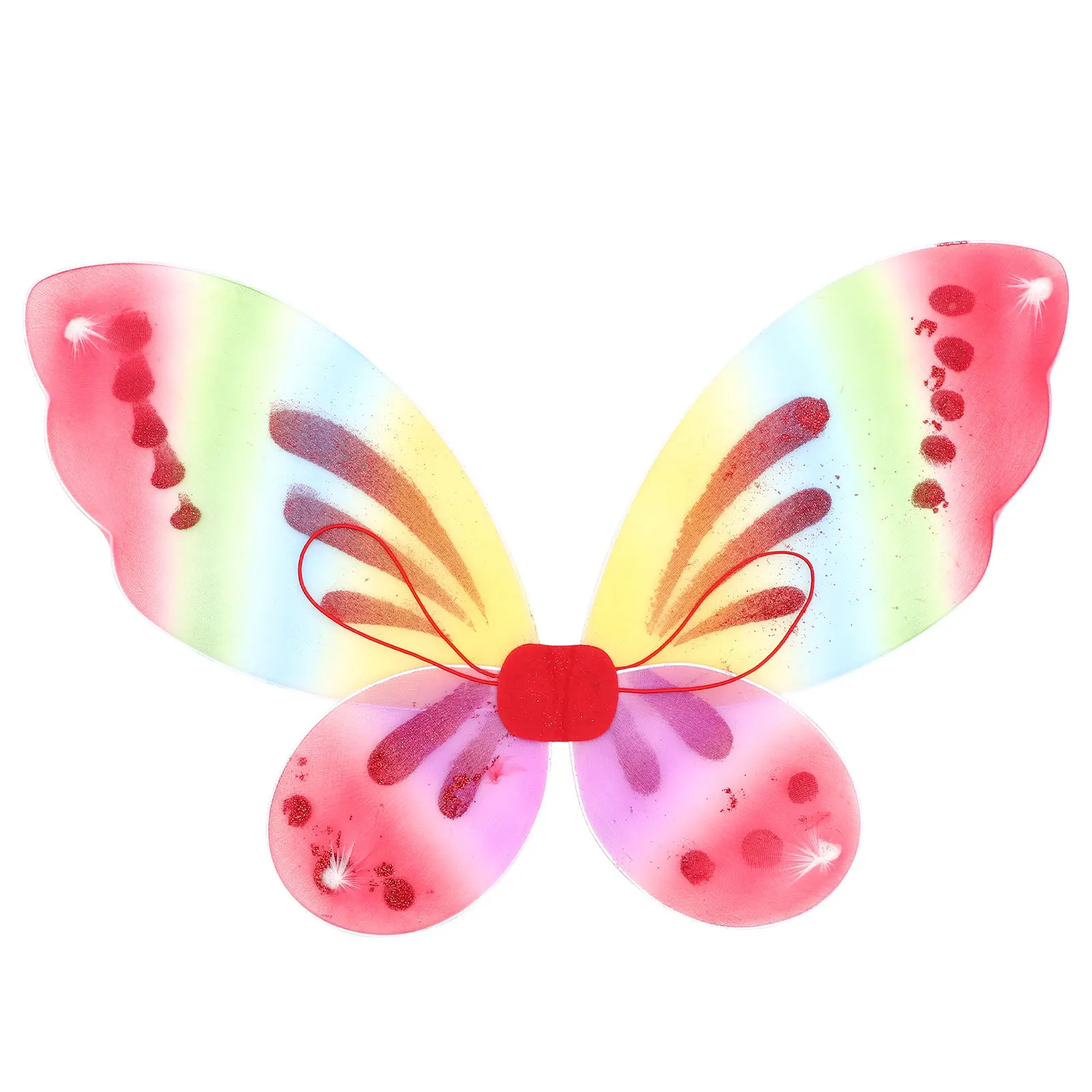 Ailes de papillon d'ange pour ailes de fée, 1 pièce, Costume de fête Cosplay, accessoire de décoration, ailes de papillon pour femmes, Festival