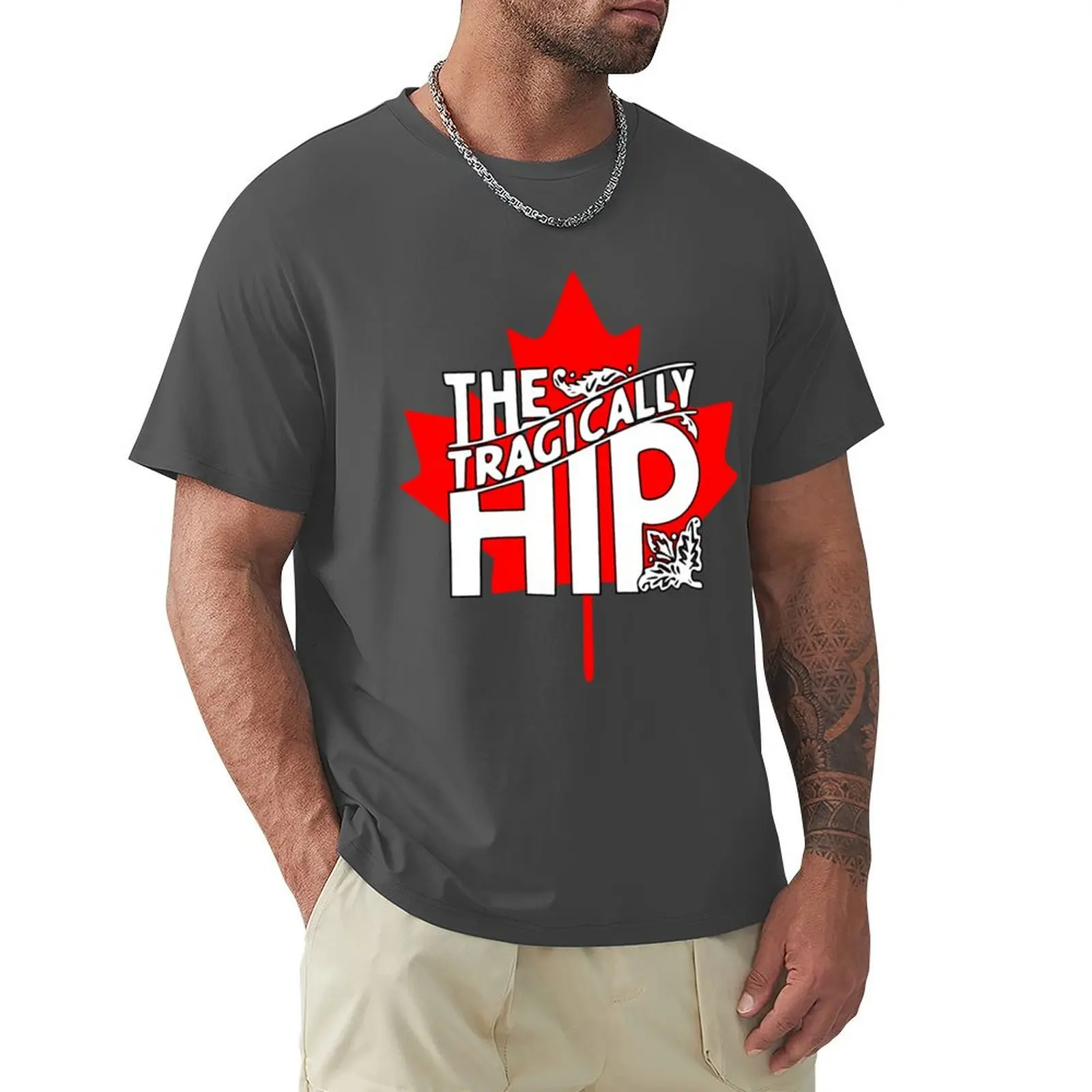 Tragically Hip Band--- T-Shirt aesthetic clothes plus sizes customizeds big and tall t shirts for men