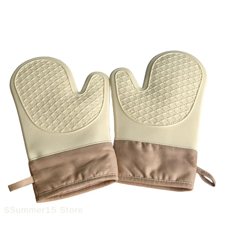 【R】ถุงมือซิลิโคนกันความร้อน กั - Kitchen Baking Gloves บทวิจารณ์และราคา