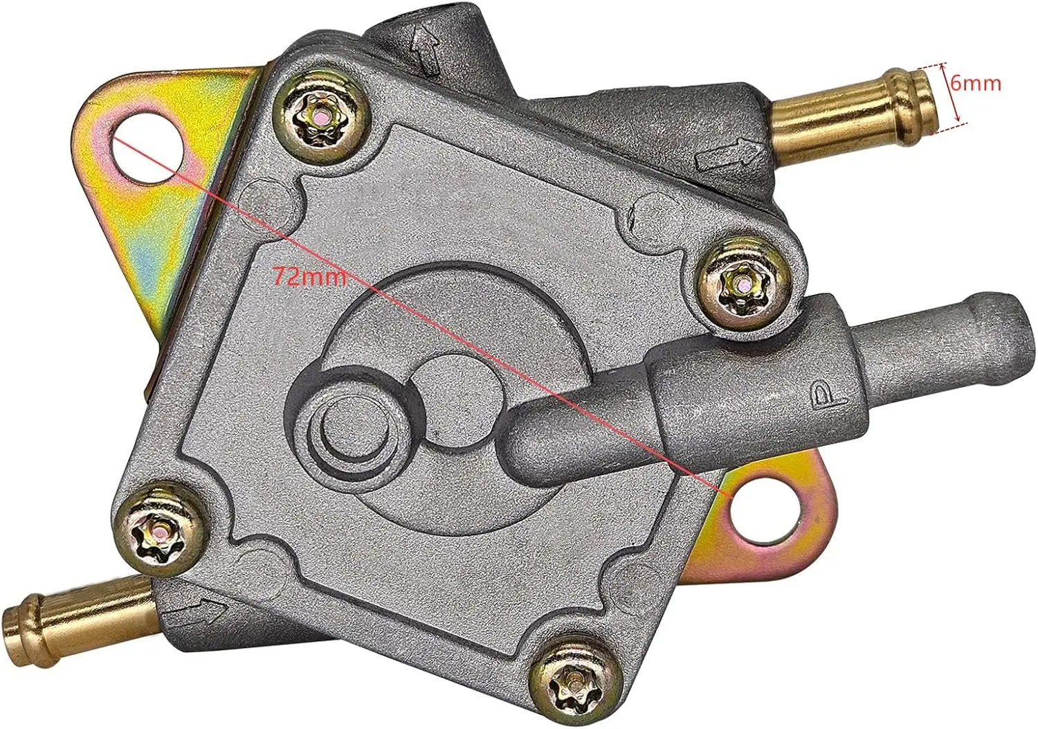 2521135 Mechanical Fuel Pump Compatible with Polaris Sportsman Touring 400 500 Scrambler Hawkeye 400 Trail Blazer 330 Trail Boss