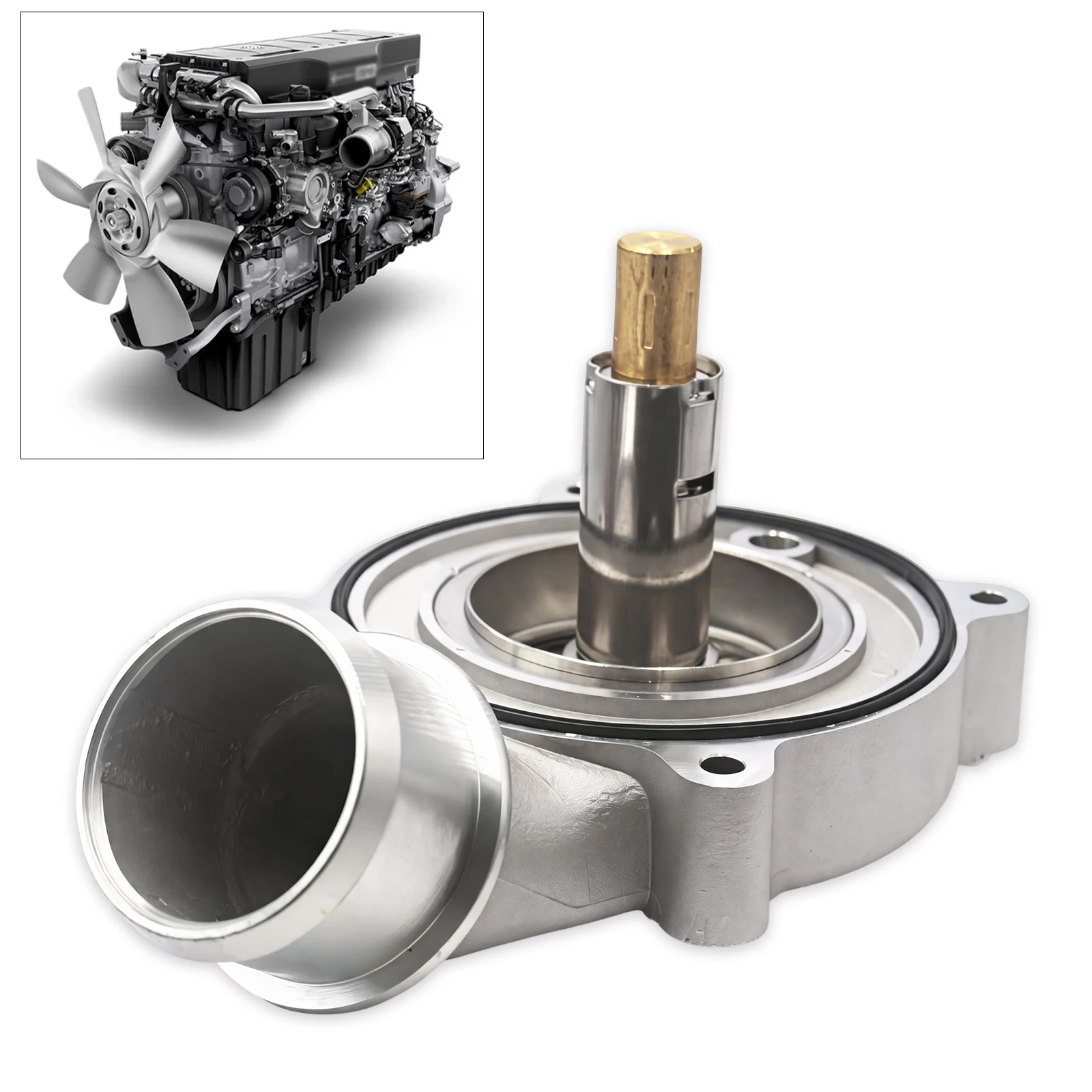 

A4712006215 Thermostat with Seal Fits For Detroit DD13 DD15 Engines 188 °F/ 87 °A4722001315 A4712002915 A4722000215 A4712003615