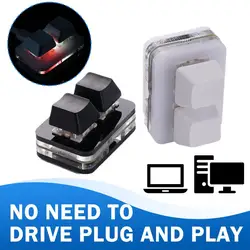 OSU Custom 2 Keys Macro Programming Keyboard RGB Mini Keyboard Gaming Drawing Copy and Paste Keyboard Gaming Keypad Wholesale