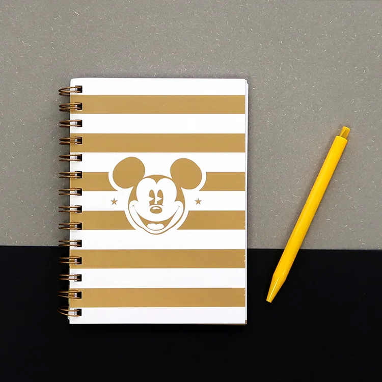 A5 Disney Mickey notebook student notepad cartoon cute homework book office hand book simple horizontal line gift