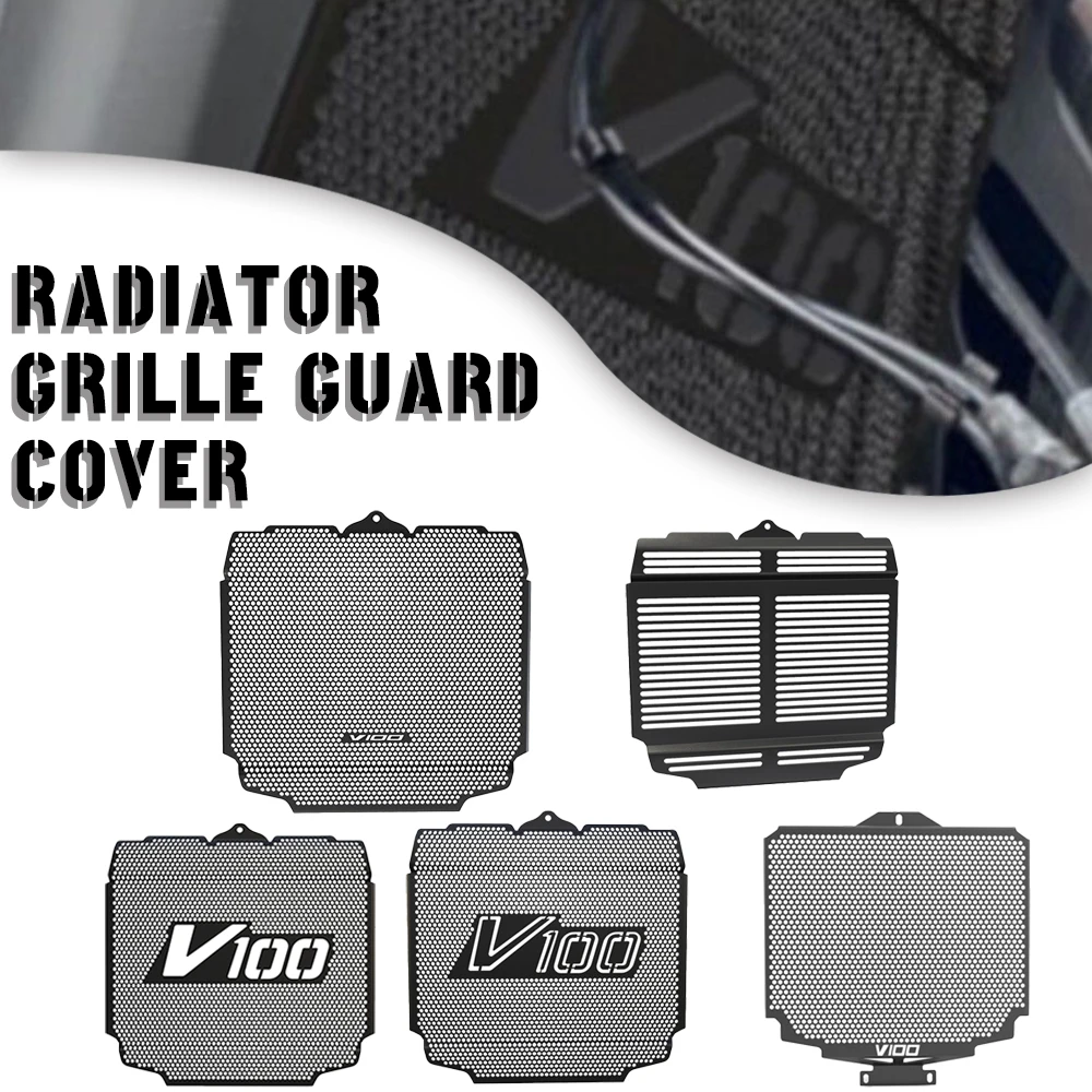 

2025 New For Moto Guzzi Stelvio 1000 V100 Stelvio 2023 2024 Radiator Grille Guard Cover Protection Net Motorcycle Accessories