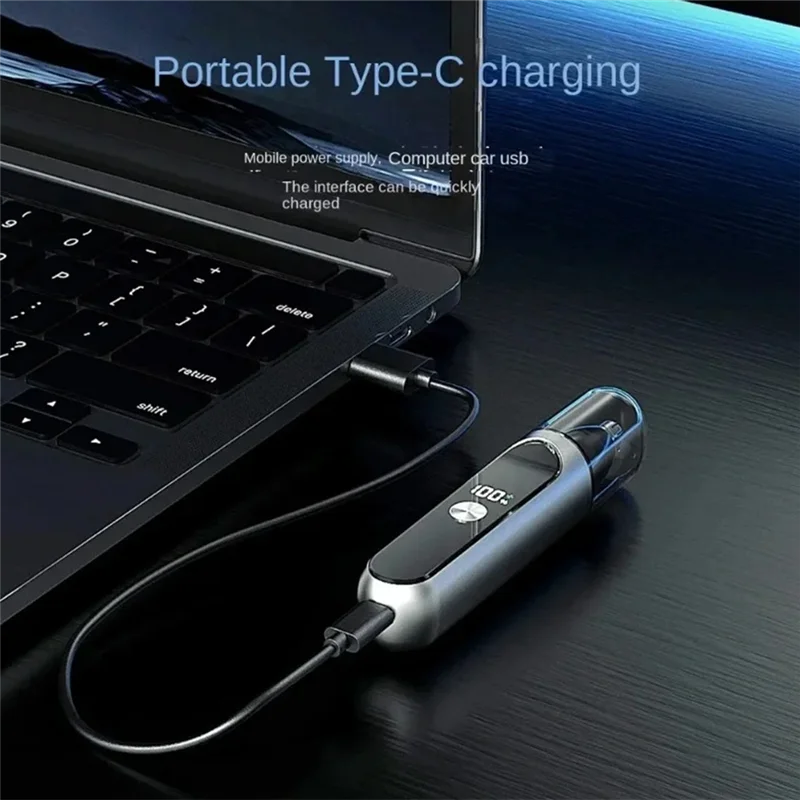 ماكينة تشذيب شعر الأنف الكهربائية منخفضة الضوضاء B51C للرجال والنساء، ماكينة قص شعر الأنف الكهربائية المحمولة القابلة لإعادة الشحن #5