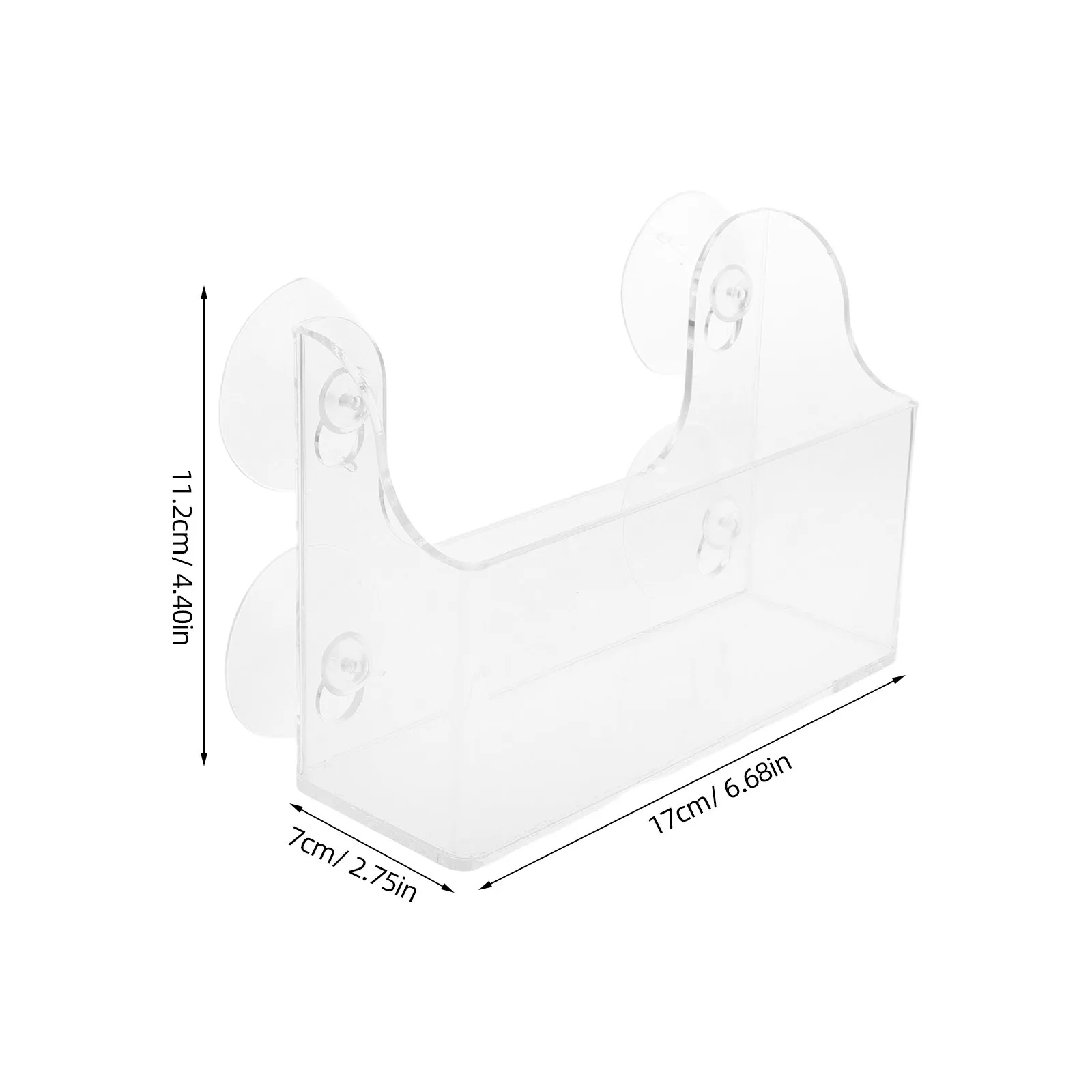 Подвесная стойка на дверь холодильника, прозрачная акриловая полка на присоске, кухонный органайзер для хранения, дисплей для напитков, шоколада