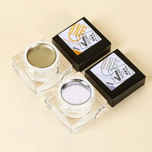 Nuevo Esmalte de uñas en Gel con pintura metálica, esmalte de uñas en Gel para remojar, dibujo de flores, Gel UV con brillo de espejo dorado y plateado, 5ml