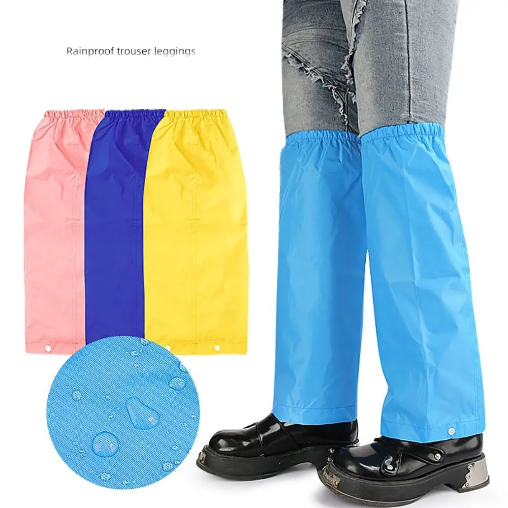 Accesorios Polainas impermeables para botas de senderismo, cubierta elástica antidesgarro para botas de senderismo, pantalones de protección para piernas, Legging