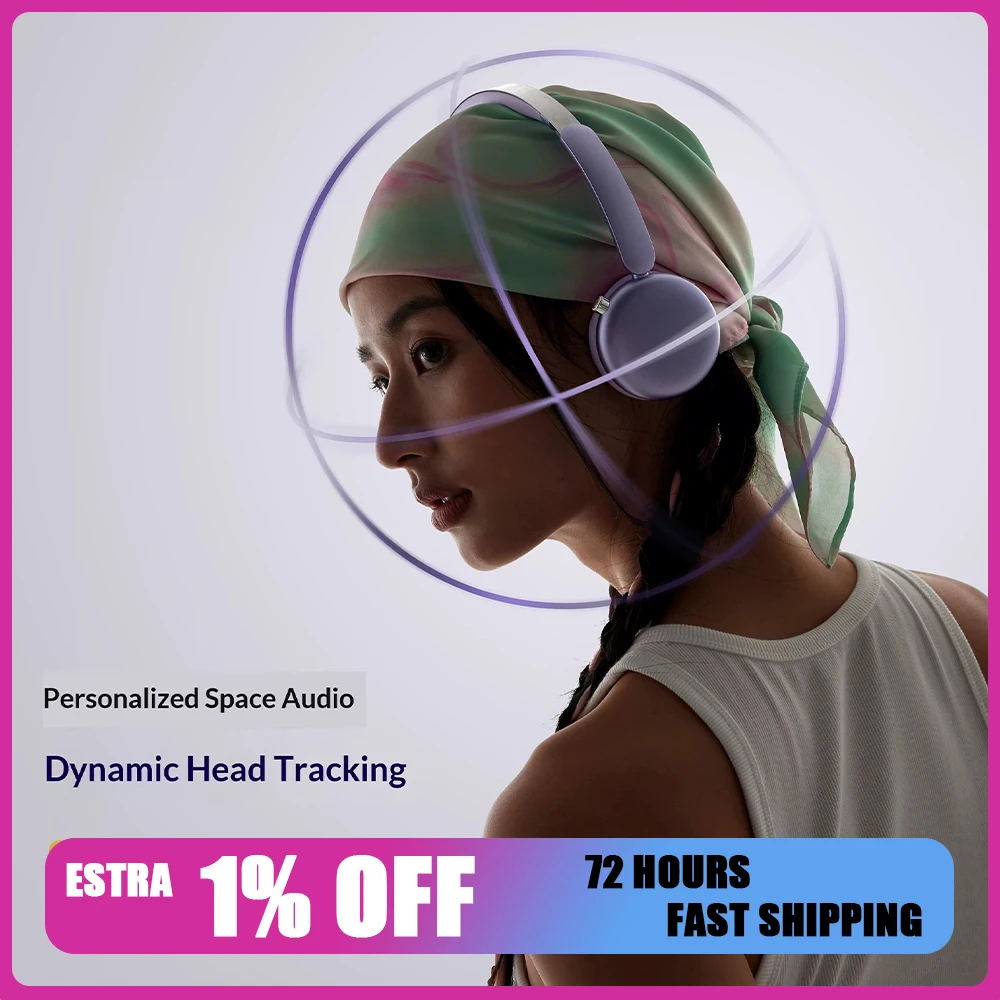 FINGERTIME Mini Go Wireless Headphones Dynamic Spatial Audio Esports Headset 52dB Depth Noise Reduction Endurance For 120 Hours
