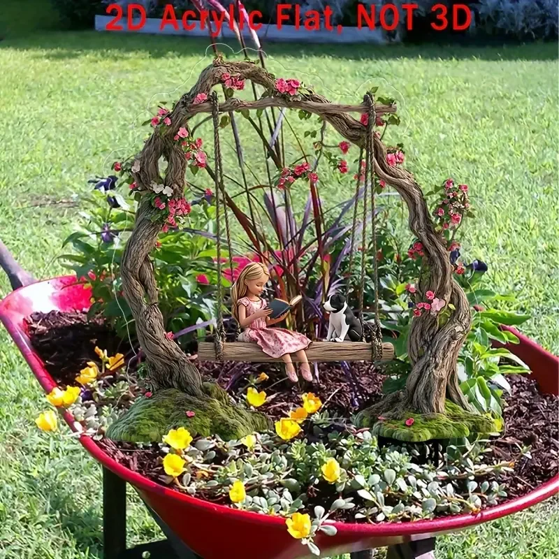 

1pcs garden outdoor decoration, suitable for courtyard and lawn decoration. It pairs perfectly with flower pot decorations,