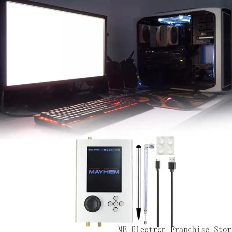 T5EA от 1 МГц до 6 ГГц программное обеспечение определено Radio 3,2 -дюймовое сенсорное ЖК -экран