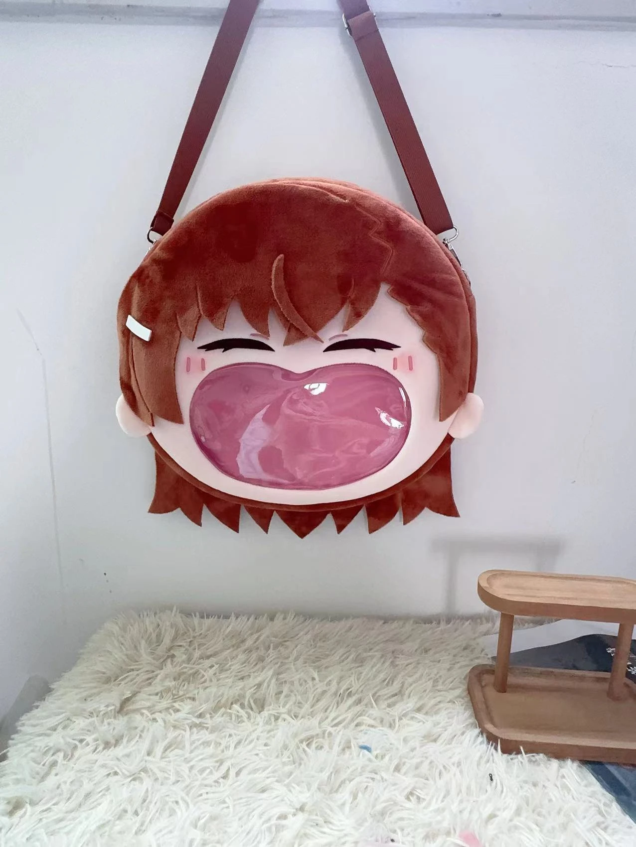 Game Anime Misaka Mikoto Cosplay Big Mouth Transparent itabag Student Zipper Backpack Messenger Bags Shoulder