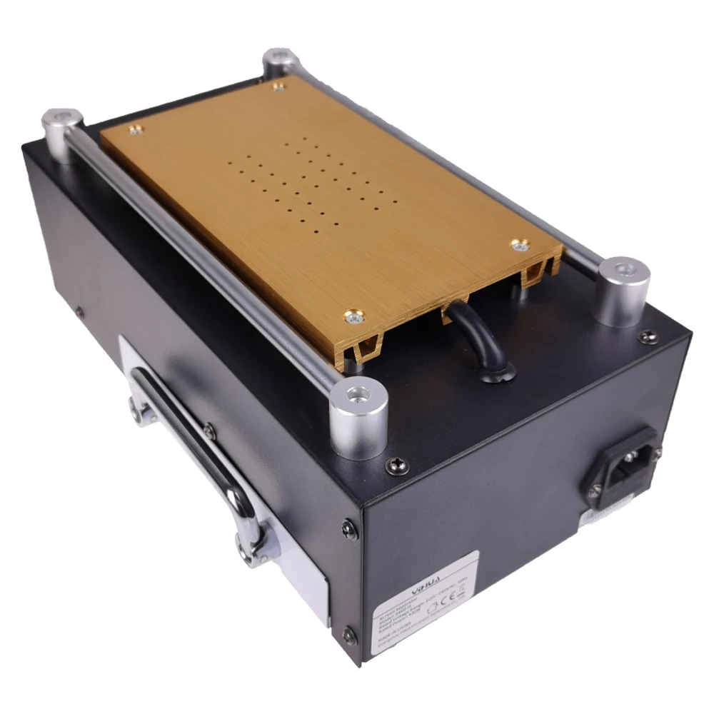 Yihua เครื่องดูดหน้าจอ LCD 946D-III, เครื่องแยกหน้าจออัจฉริยะพร้อมหลอดบ่มปั๊มสุญญากาศในตัว