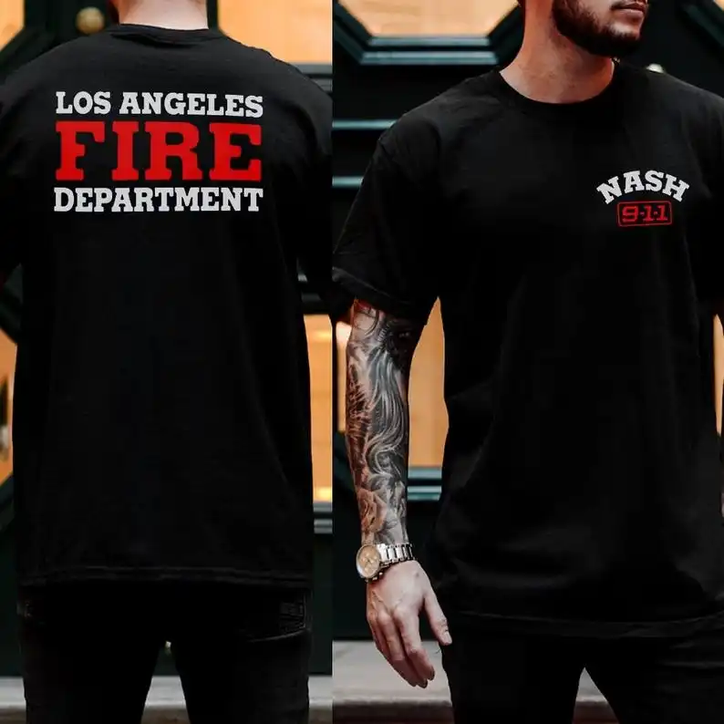 9-1-1 TV Show Shirt, 9-1-1 Group , Evan Buckley , Bobby Nash T-Shirt, 9-1-1 TV Show Series TShirt, 2025