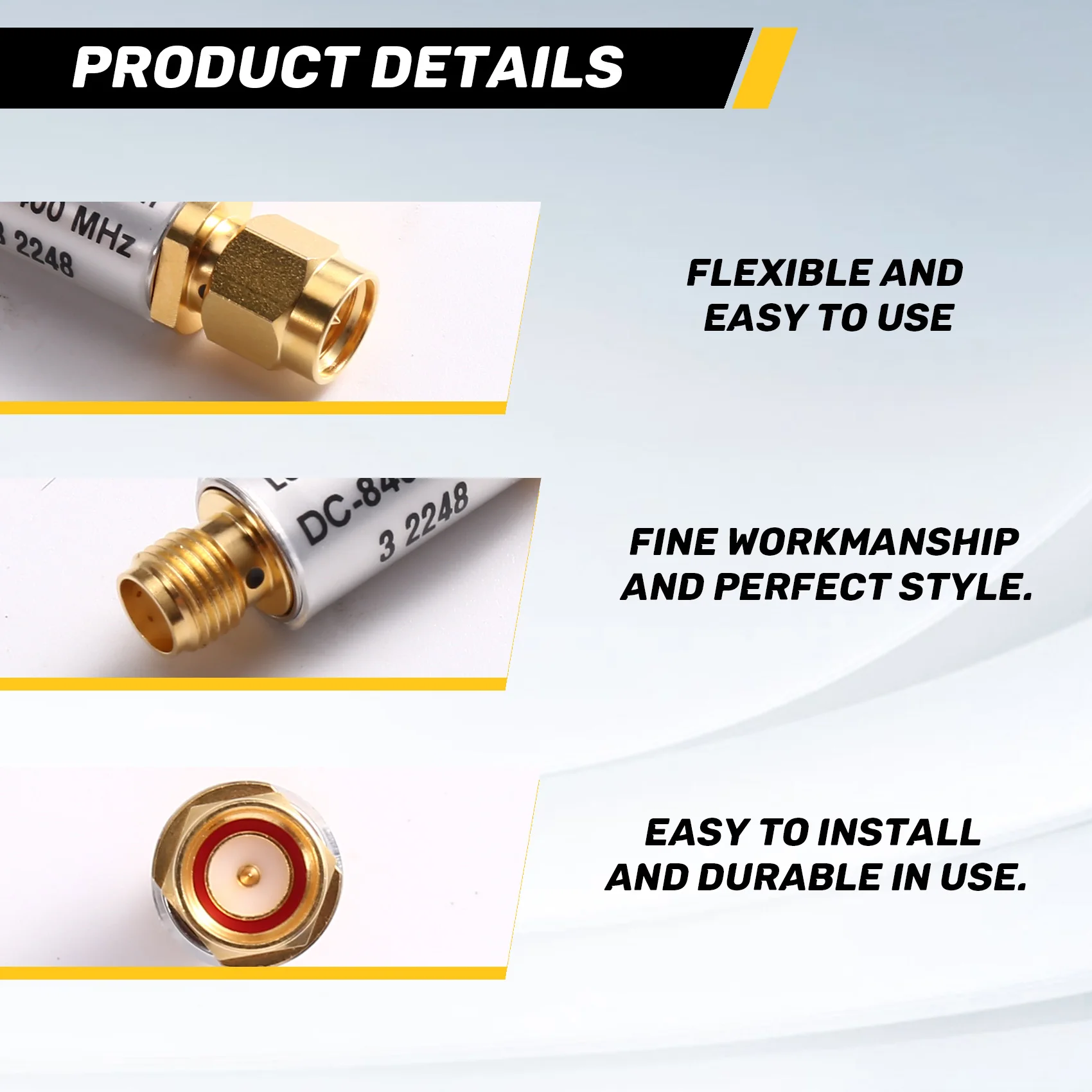 [b24b-】-per-mini-circuits-compatibile-con-filtro-passa-basso-rf-vlf-8400-dc-8400mhz