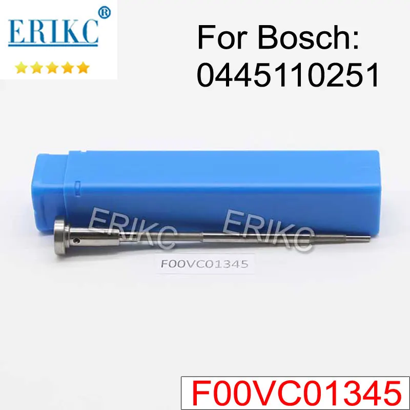 F00VC01345 Common Rail Fuel Injector Control Valve Assy F 00V C01 345 Diesel Sprayer Nozzle F00V C01 345 For Bosch 0445110251