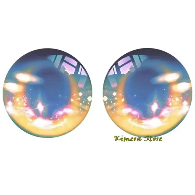 Furry Fandom Fursuit Eyeball Cosplay Costume Furry Suit Kigurumi Headsets Accessories Animal Dust Net Printing Eye Pupil Cartoon