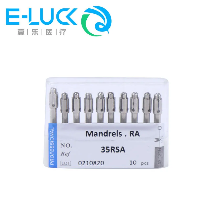 Dental Mandrel Polishing Sanding Wheels Mandrel RA Shank Rotary Tool Dentist Technician Tool 2.35mm Disc Chuck