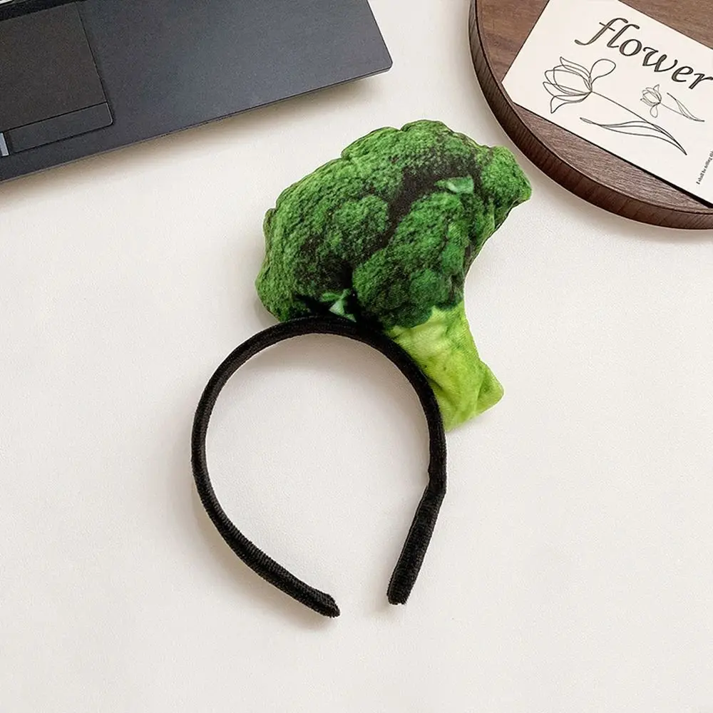 面白いイチゴ模擬食品ヘアフープ骨野菜ホットドッグヘッドバンドチキンウィングパン子供