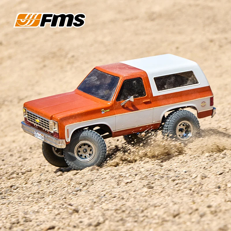 Fms Model Fcx24 Classic Model K5 Pickup Remote Control Car 1to24 Small Exquisite Tabletop Climbing Suv Toy Gift 2024 Brand New