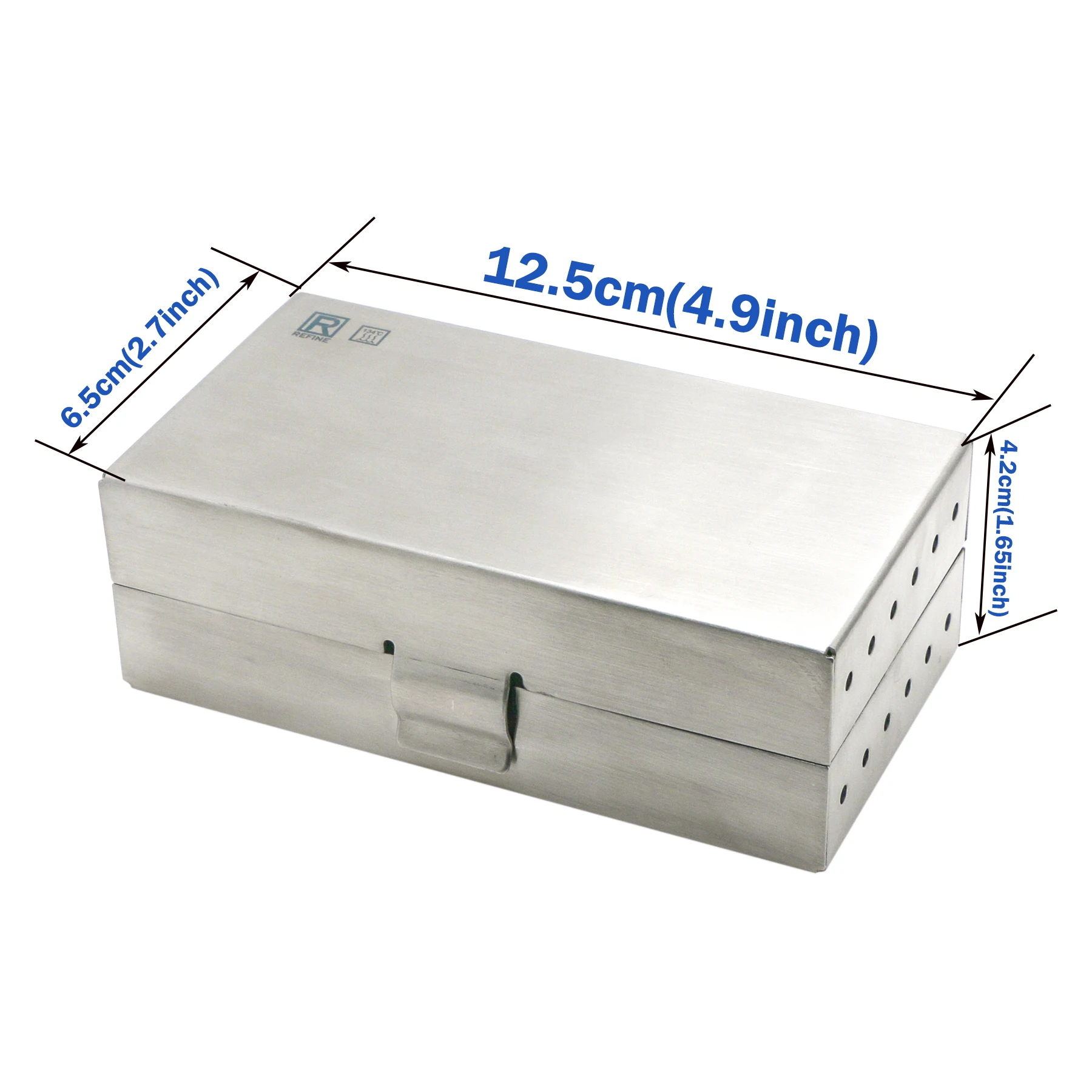 Refine Dental Metal Disinfection Box Autoclavable at 135℃ Ultrasonic Scaler Sterilizable