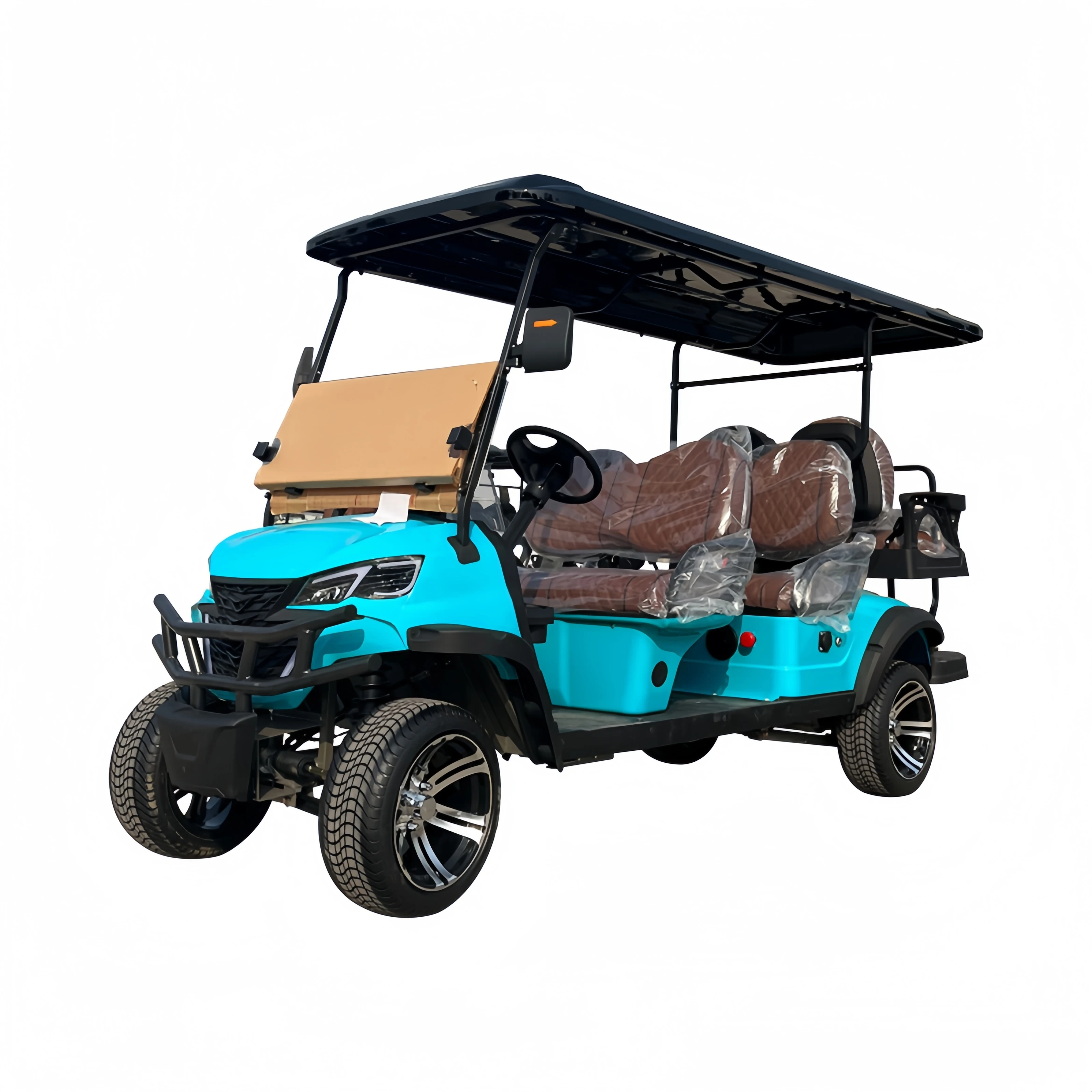 48v 4 Seater Classic Motorcycles Vehicle Transport 4 Wheel Motorized Beach Off Road Electric Golf Cart For Sale