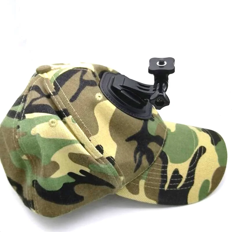 Accessories Sun Hat Cap with Base Mobile Phone Clip/Clamp/Holder for Gopro Hero 121109875 Xiaomi Yi 4K Insta360 One X3/4 Camera