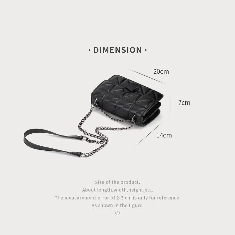 Fashion Chain Small Messenger Bags for Women Design Luxury Handbags Female Shoulder Crossbody Bag Large Capacity Totes