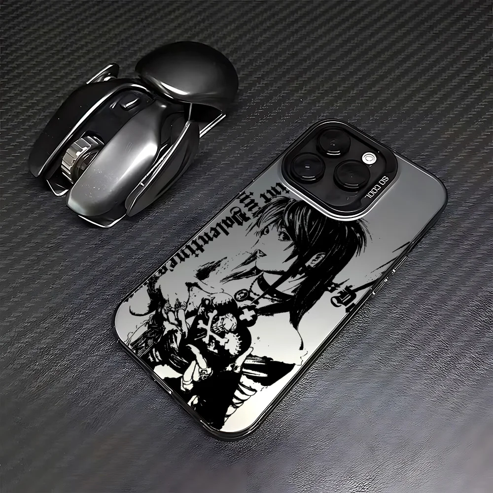 Luxury Clmj Death Note Misa Phone Case For iPhone 17 16e 16 15 14 13 12 11 mini Pro Max X XR 8 7 Air Plus Anti Fall Matte Cover