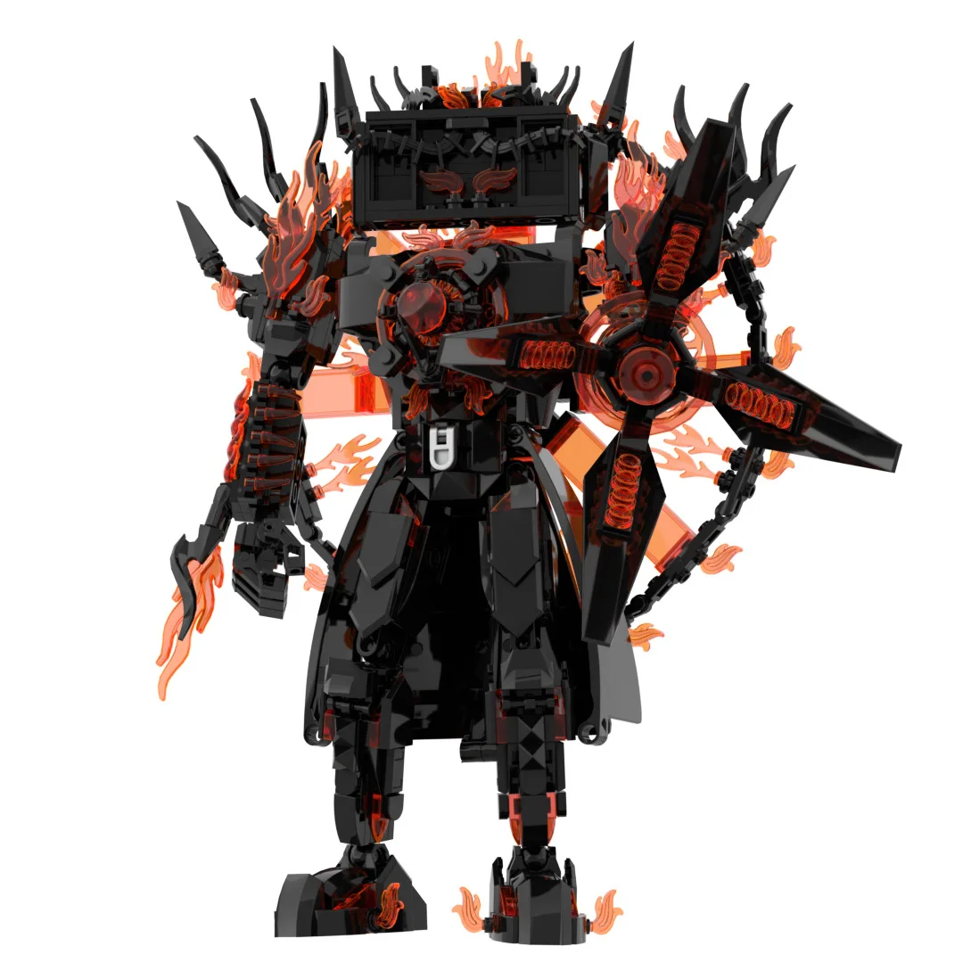 

2026 Новый Skibidi Туалет Titan Flame Doomsday Watcher Королева ЦП Чемпион Часы Император Кукла Модель Дети День Рождения Хэллоуин Подарок