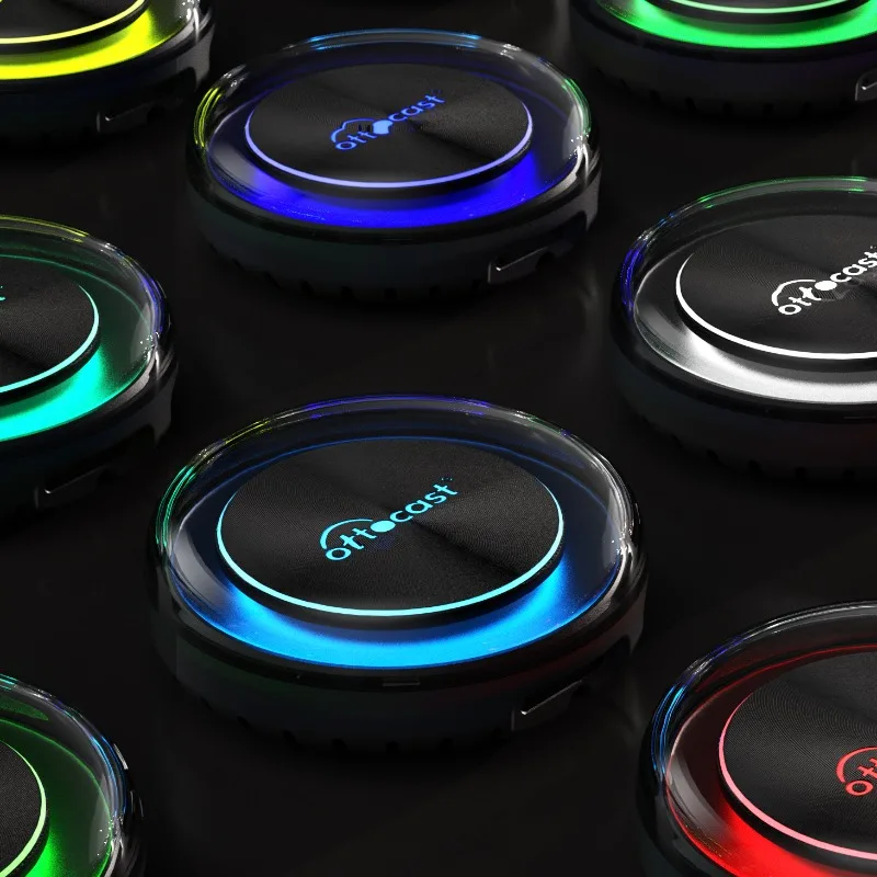 Ottocast verkabelt mit drahtlosem Carplay an Android Car Smart Box AIBOX unterstützt HDMI/SIM