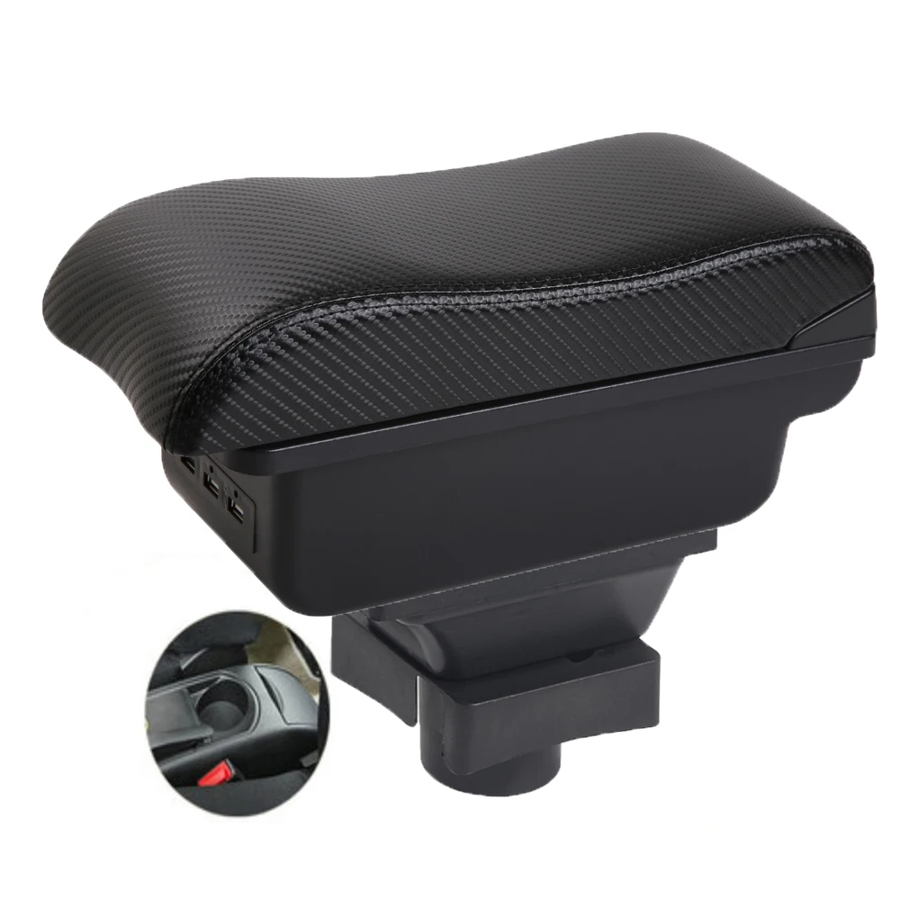 Citroen C4 Armrest box central console storage case driver elbow support rest arm view 3