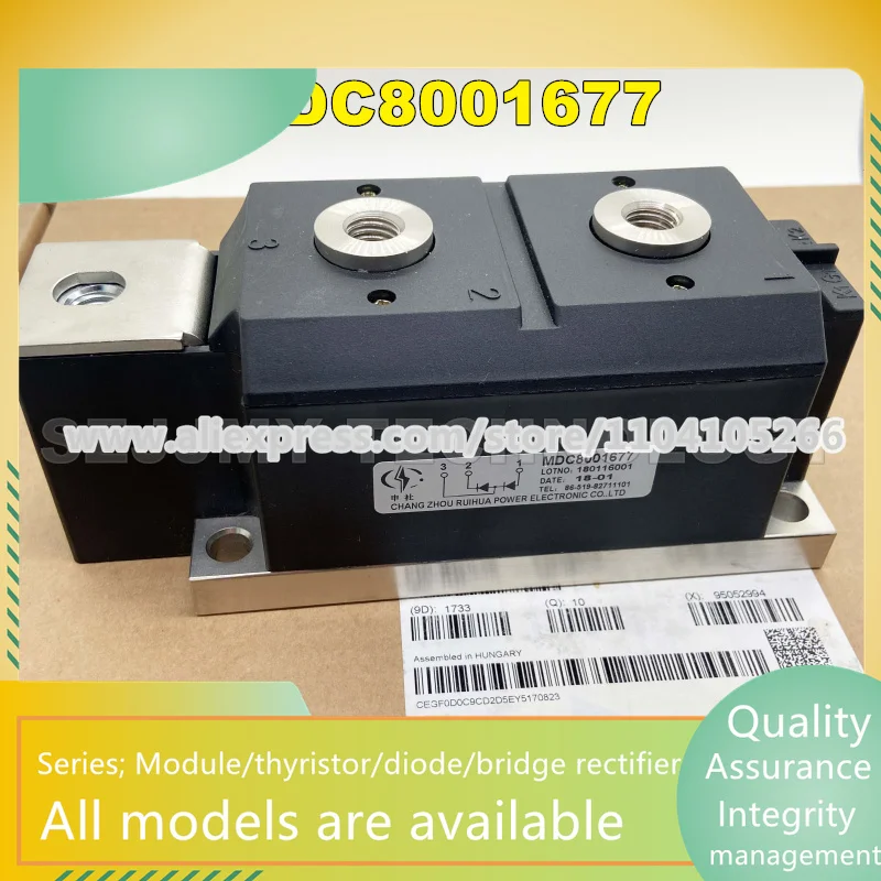 

MDC8001677 MDC800-12 MDC800-14 MDC800-18 MDC800A1600V NEW ORIGINAL IGBT MODULE IN STOCK