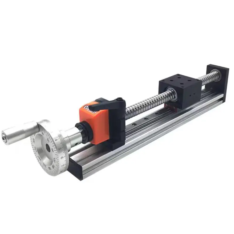 SFU1605 1610 Ball Screw Linear Guide Module Position Counter Sliding Table Hand Wheel Mgn12 Rail Manual Panel Motion Stage